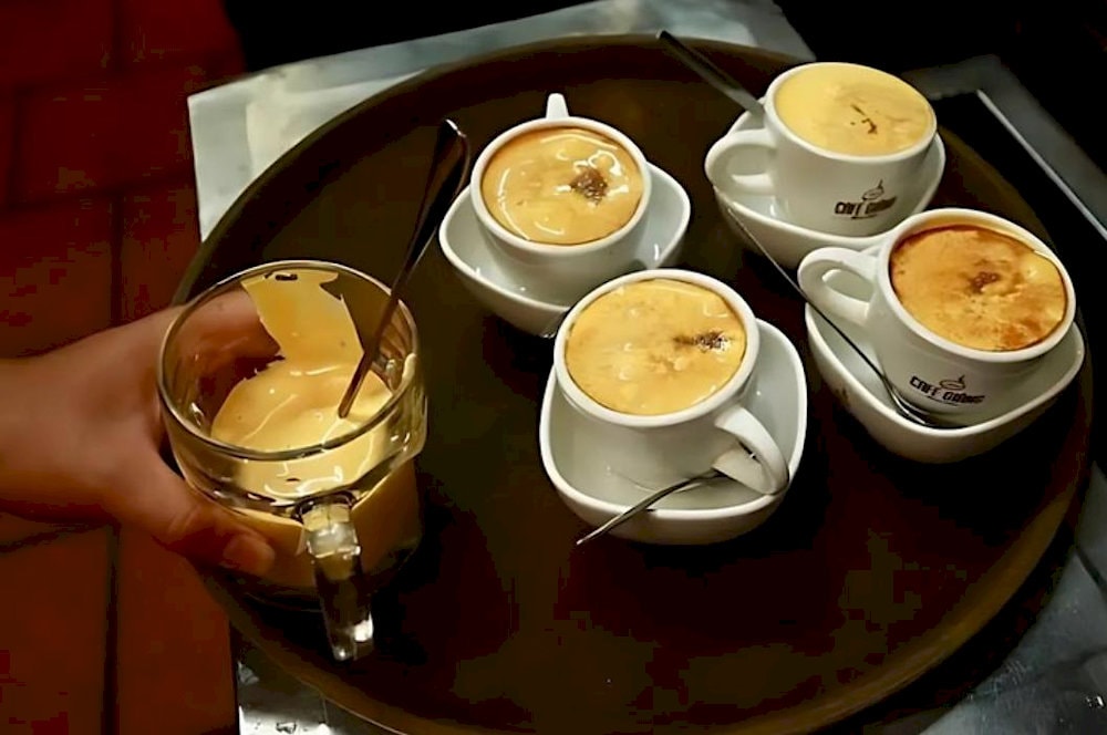 Café Giang is the birthplace of Hanoi’s famous egg coffee, a must-try local delicacy